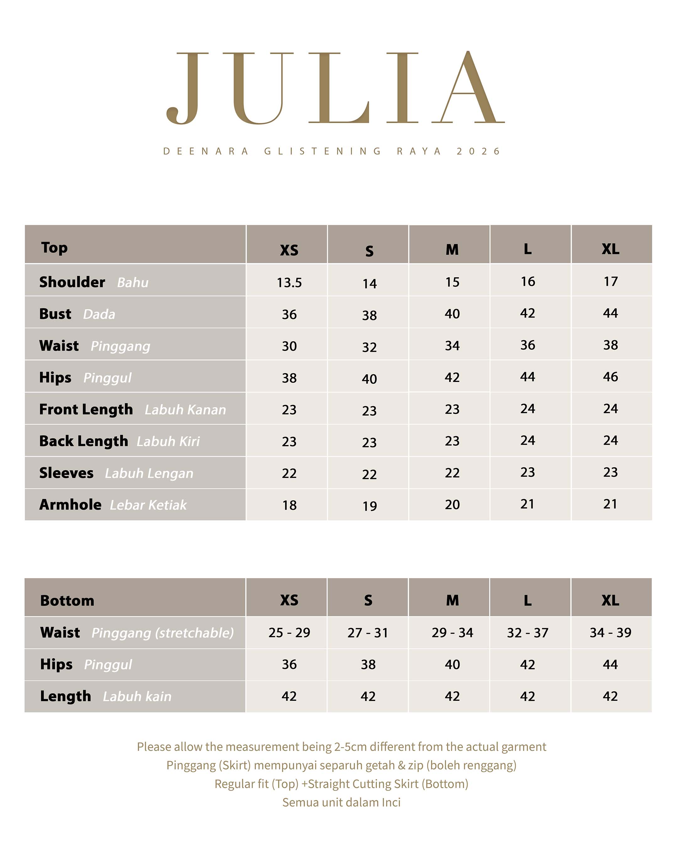 Julia - Vintage Terracotta